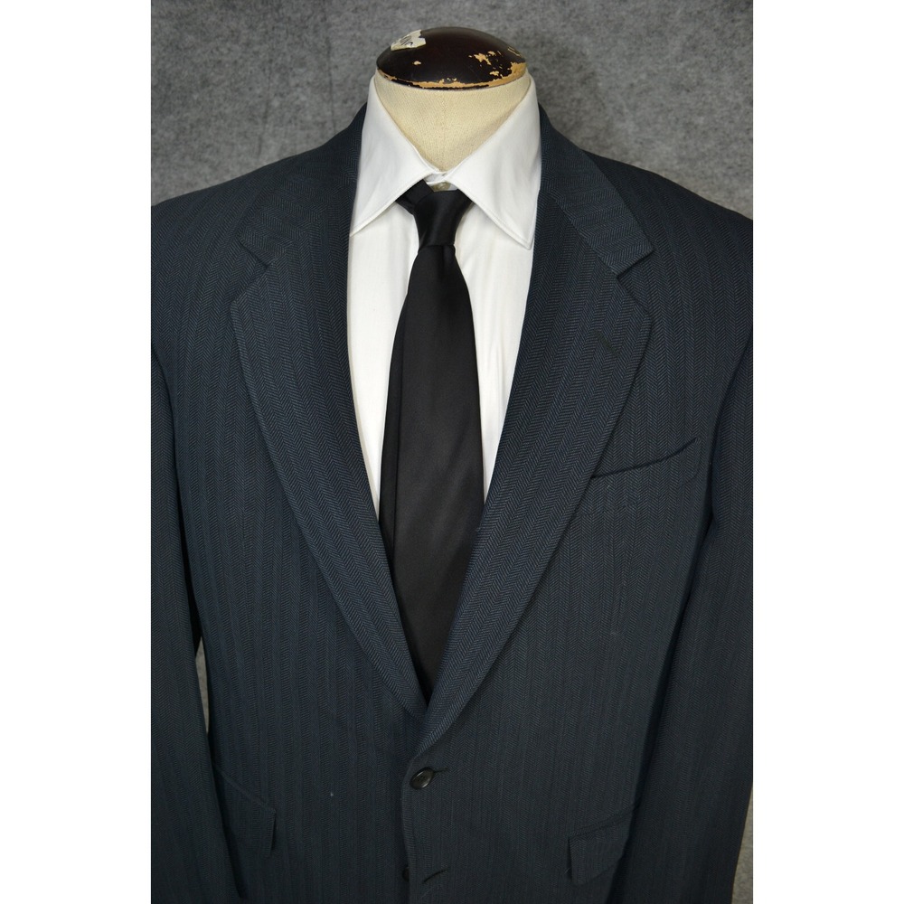 Ermenegildo Zegna Soft Herringbone Sport Coat Mens Blazer Casual EU 54L / US 44L